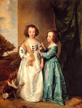 Anthony van Dyck Painting - Wharton Sisters Baroque court painter Anthony van Dyck